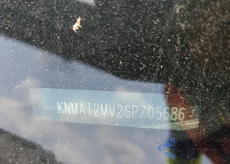 2016 Nissan Rogue S из США, поврежденный, VIN KNMAT2MV2GP705686